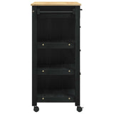 Carrello da Cucina MONZA Nero 84 x 40 x 88,5 cm