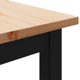 panchina Naturale 160 x 35 x 45 cm Pino massello