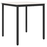 Tavolo da pranzo Bianco 70 x 70 x 75 cm Pino massello