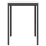 Tavolo da bar Bianco 80 x 80 x 105 cm Pino massello