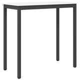 Tavolo da bar Bianco 110 x 55 x 105 cm Pino massello