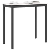 Tavolo da bar Bianco 110 x 55 x 105 cm Pino massello