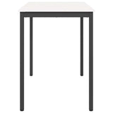 Tavolo da bar Bianco 150 x 80 x 105 cm Pino massello