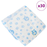 Pannolino usa e getta per cani maschi 30 pcs Bianco XS
