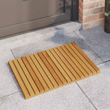 Tappeto da bagno Marrone 60 x 40 cm Legno di Acacia Massello