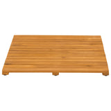 Tappeto da bagno Marrone 50 x 50 cm Legno di Acacia Massello