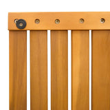 Tappeto da bagno Tinta unita Marrone 100 x 55 cm legno
