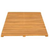 Tappeto da bagno Tinta unita Marrone 100 x 55 cm legno