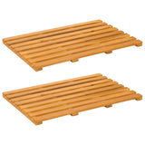 Tappeto da bagno Tinta unita Marrone 56 x 37 x 2,5 cm