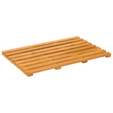 Tappeto da bagno Tinta unita Marrone 56 x 37 x 2,5 cm