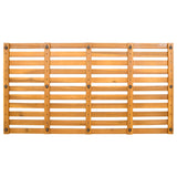 Tappeto da bagno Tinta unita Marrone 100 x 53 x 2,5 cm legno