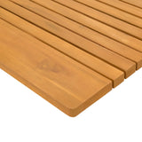 Tappeto da bagno Marrone 59 x 40 cm Legno di Acacia Massello