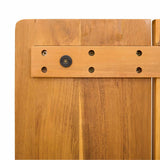 Tappeto da bagno Marrone 81 x 50 cm Legno di Acacia Massello