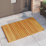 Tappeto da bagno Marrone 81 x 50 cm Legno di Acacia Massello