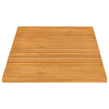 Tappeto da bagno Marrone 81 x 50 cm Legno di Acacia Massello