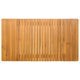 Tappeto da bagno Marrone 100 x 55 cm Legno di Acacia Massello