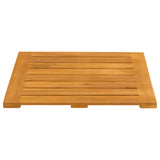 Tappeto da bagno Marrone 50 x 50 cm Legno di Acacia Massello