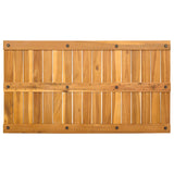 Tappeto da bagno Marrone 100 x 55 cm Legno di Acacia Massello