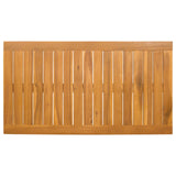 Tappeto da bagno Marrone 100 x 55 cm Legno di Acacia Massello