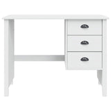 Scrivania con Cassetti HILL Bianco 100 x 45 x 74 cm