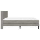 Struttura letto con materasso Grigio Chiaro 180 x 200 cm