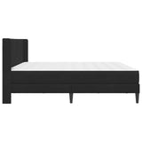 Struttura letto con materasso Nero 200 x 200 cm Velluto