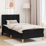 Struttura del letto Nero 90 x 200 cm Poliestere