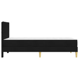 Struttura del letto Nero 90 x 200 cm Poliestere