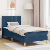 Struttura del letto Blu 90 x 200 cm Poliestere