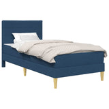 Struttura del letto Blu 90 x 200 cm Poliestere