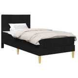 Struttura del letto Nero 100 x 200 cm Poliestere