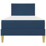 Struttura del letto Blu 100 x 200 cm Poliestere