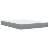 Struttura del letto Grigio chiaro 120 x 200 cm Poliestere