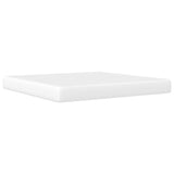 Struttura del letto con testiera Bianco 180 x 200 cm Similpelle