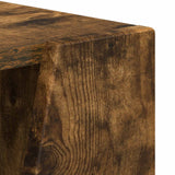 Mensola laterale Rovere fumé 33 x 32 x 70,5 cm