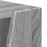 Mensola laterale Grigio Sonoma 33 x 32 x 70,5 cm