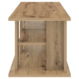 Supporto TV 96 x 35 x 33,5 cm Rovere artigianale