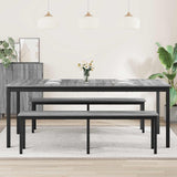 Tavoli da pranzo 2 pcs 200 x 100 x 75 cm Legno truciolato