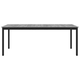Tavoli da pranzo 2 pcs 200 x 100 x 75 cm Legno truciolato