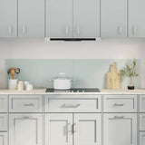 Schienale da cucina 2 pcs Bianco 90 x 40 cm vetro temperato