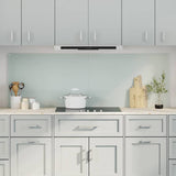 Rivestimento da Cucina 2 pcs Bianco 90 x 60 cm vetro temperato