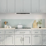 Rivestimento da Cucina 2 pcs Bianco 100 x 40 cm vetro temperato