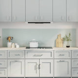 Rivestimento da Cucina 2 pcs Bianco 100 x 50 cm vetro temperato