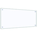 Rivestimento da Cucina 2 pcs Trasparente 90 x 40 cm