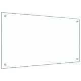 Schienale da cucina 2 pcs Trasparente 90 x 50 cm