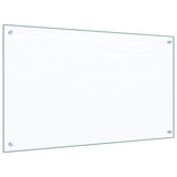 Rivestimento da Cucina 2 pcs Trasparente 100 x 60 cm