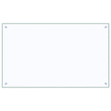 Rivestimento da Cucina 2 pcs Trasparente 100 x 60 cm