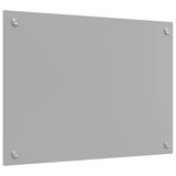 Rivestimento da Cucina 2 pcs Grigio chiaro 70 x 50 cm