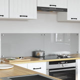Rivestimento da Cucina 2 pcs Grigio chiaro 80 x 40 cm