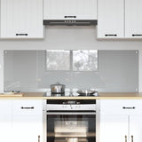 Schienale da cucina 2 pcs Grigio chiaro 80 x 50 cm